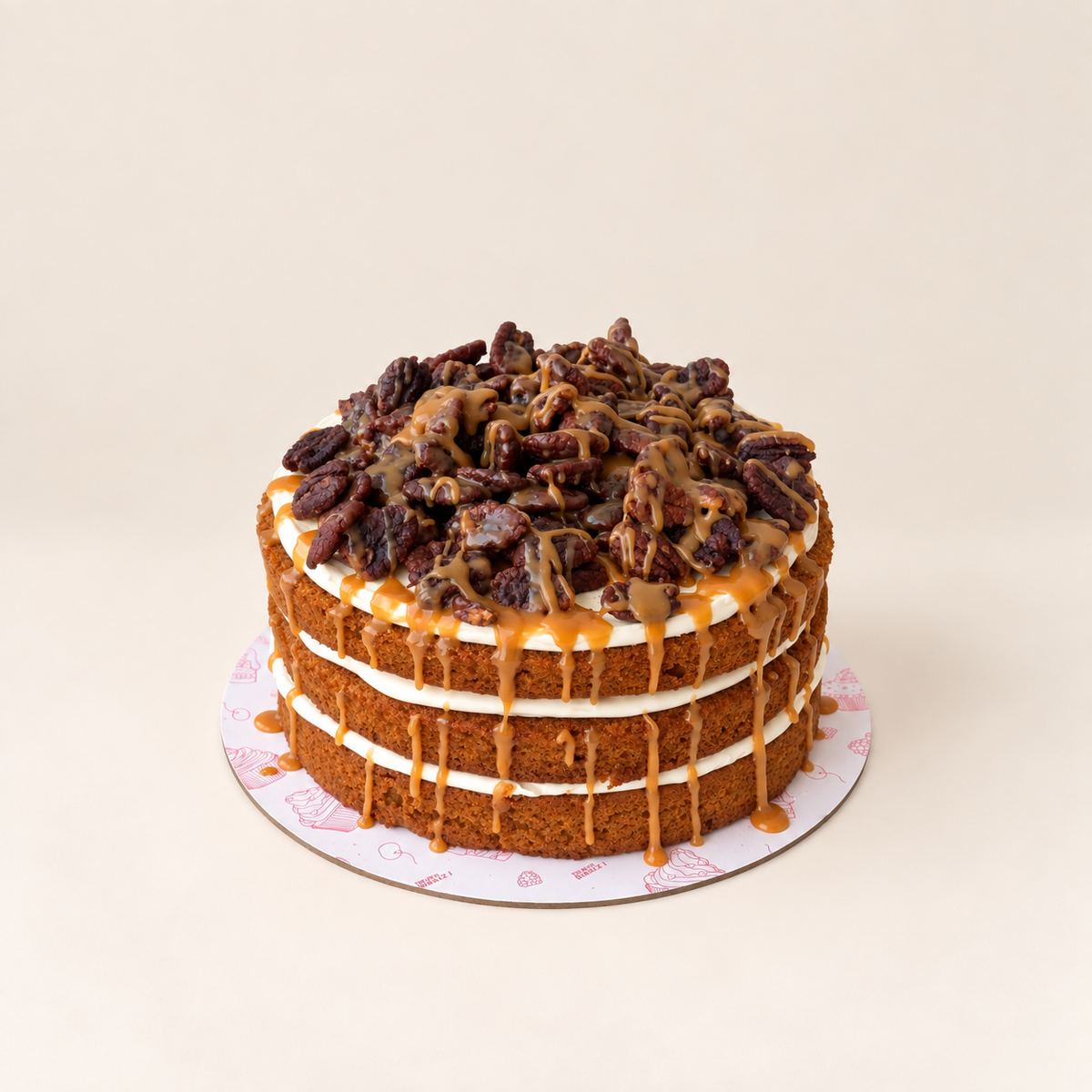 Pumpkin Salted Caramel Cake