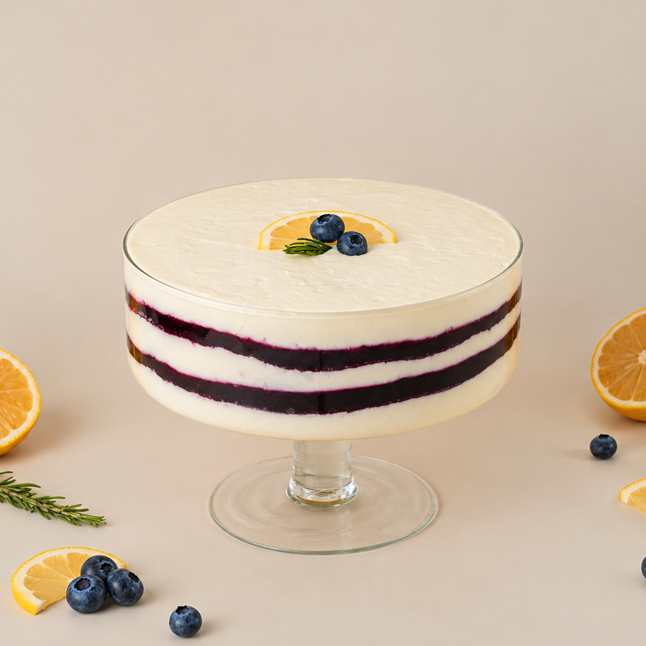 Lemon Blueberry Trifle