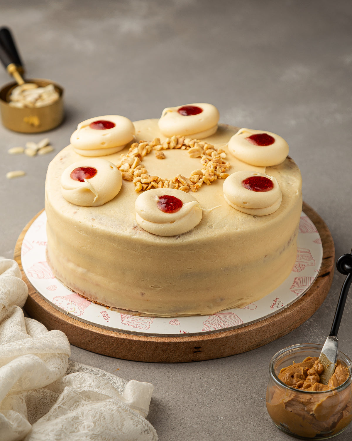 Peanut Butter & Jelly Cake
