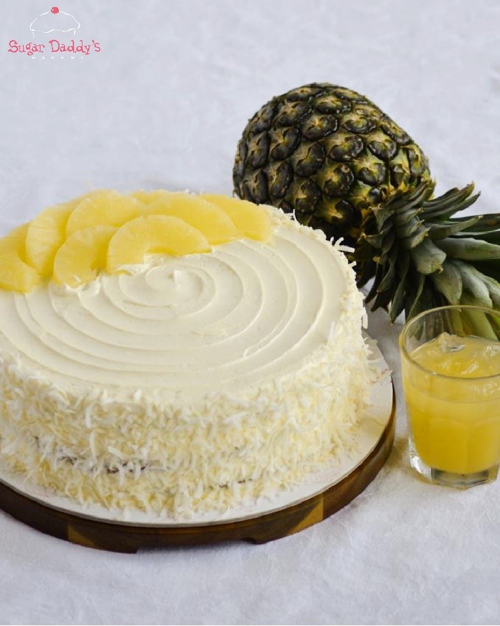 Sugar Daddy’s Pina Colada Cake – Sugar Daddy's Bakery