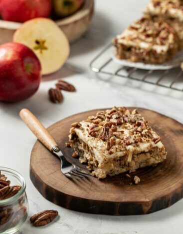 Apple Bars with Browned Butter Frosting