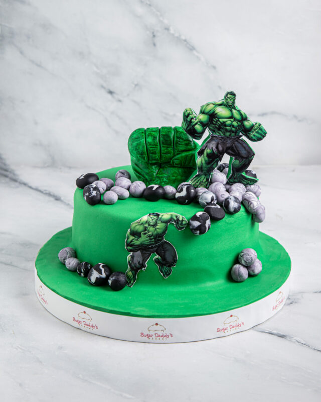 Hulk cake – Runaway Cupcakes