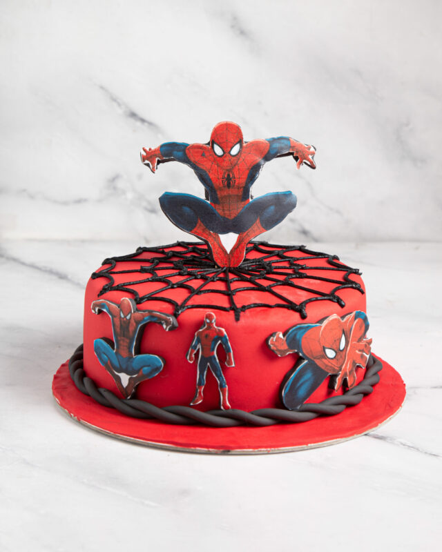 Spiderman Cake - Well Food-cokhiquangminh.vn