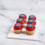 Superman Cupcakes