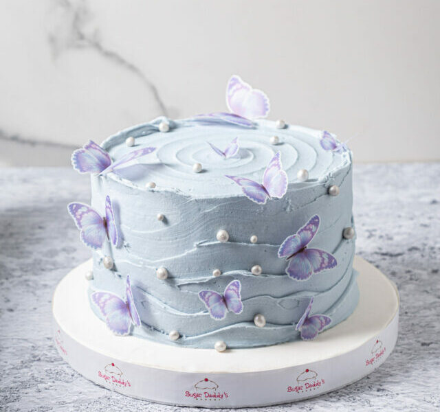Butterfly Cake – Blue