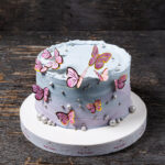 Butterfly Cake – Purple Turquoise 2